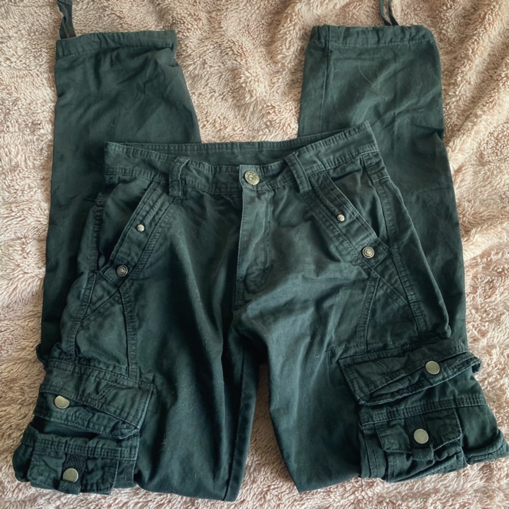 Y2K Goth Cargo Pants